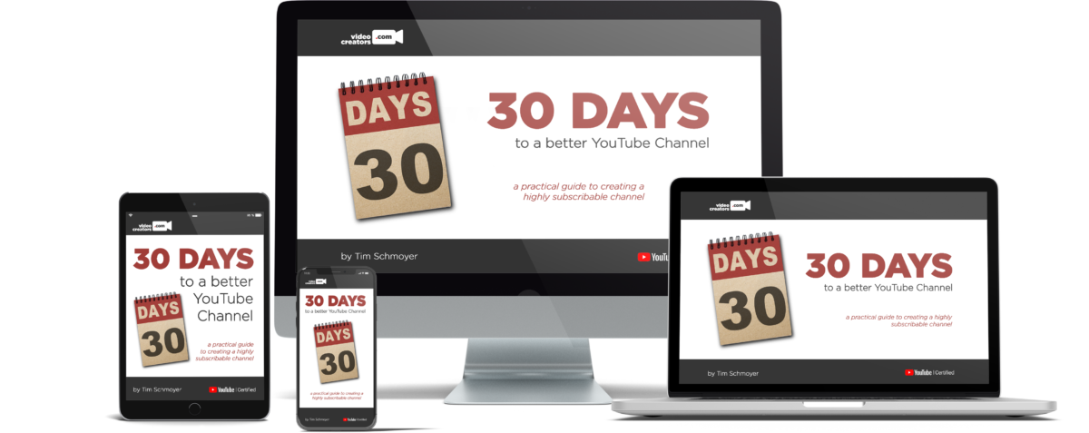 [GET] 30 Days To A Better YouTube Channel
